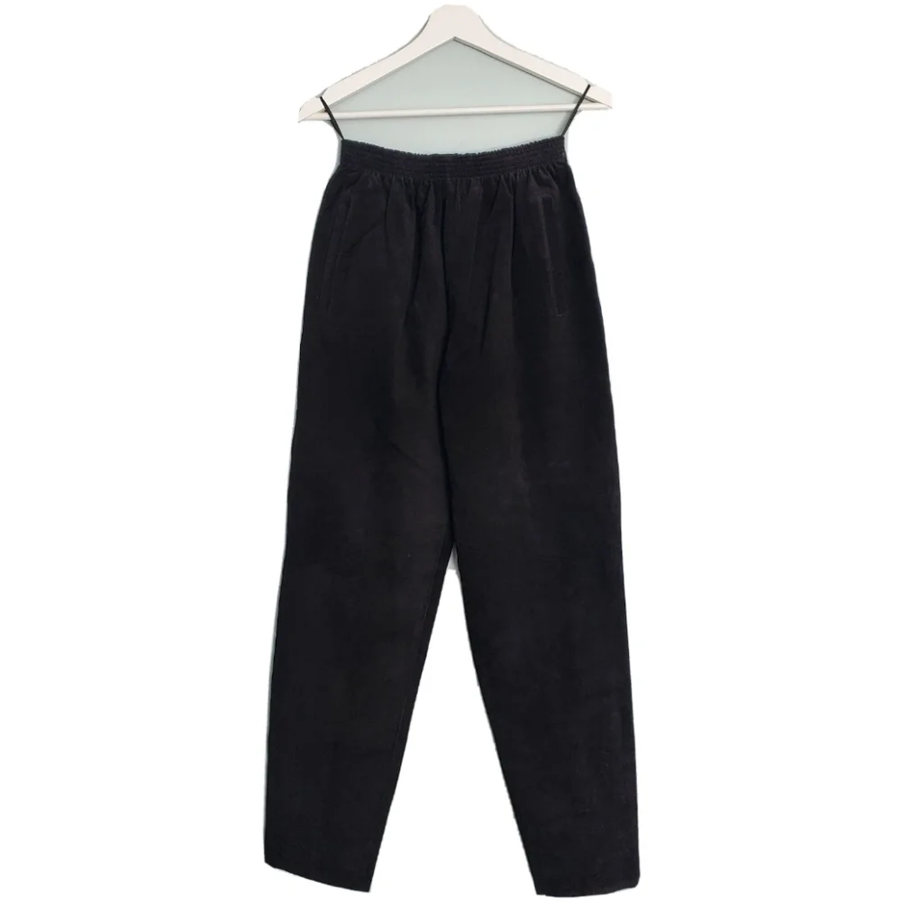 Country Shop Black Suede Pants